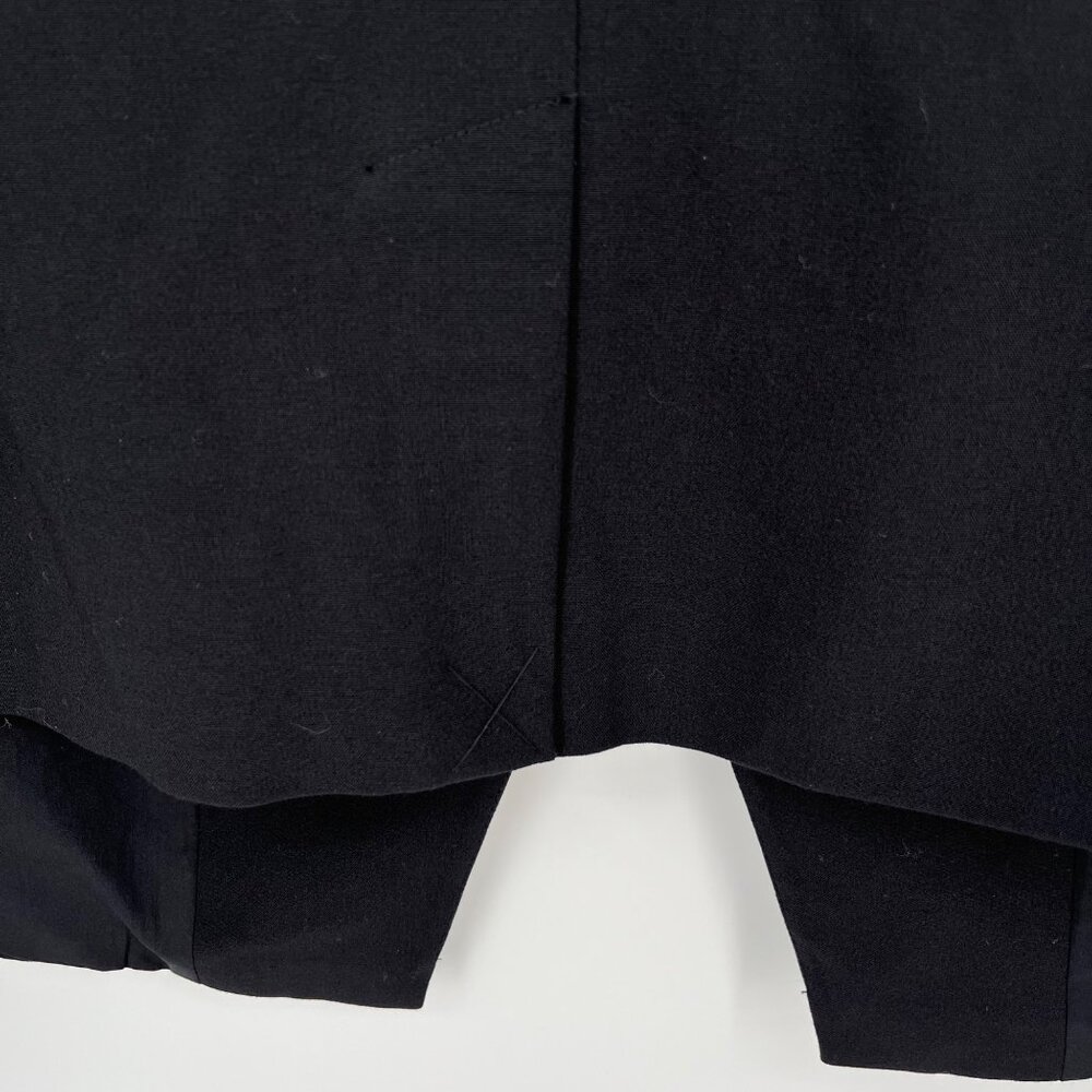 Lane Bryant Womens Business Blazer Size 26 Black Lace Collar Snap Stretch NWT - Picture 4 of 16